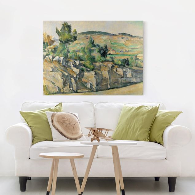 Tableaux Impressionnisme Paul Cézanne - Colline en Provence