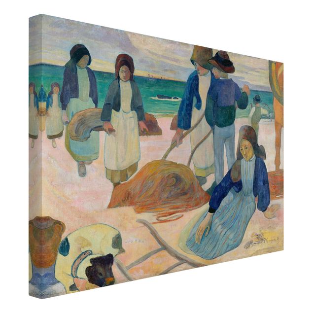 Toile chien Paul Gauguin - Les cueilleurs de varech (Ii)