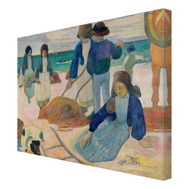 Tableaux portraits Paul Gauguin - Les cueilleurs de varech (Ii)