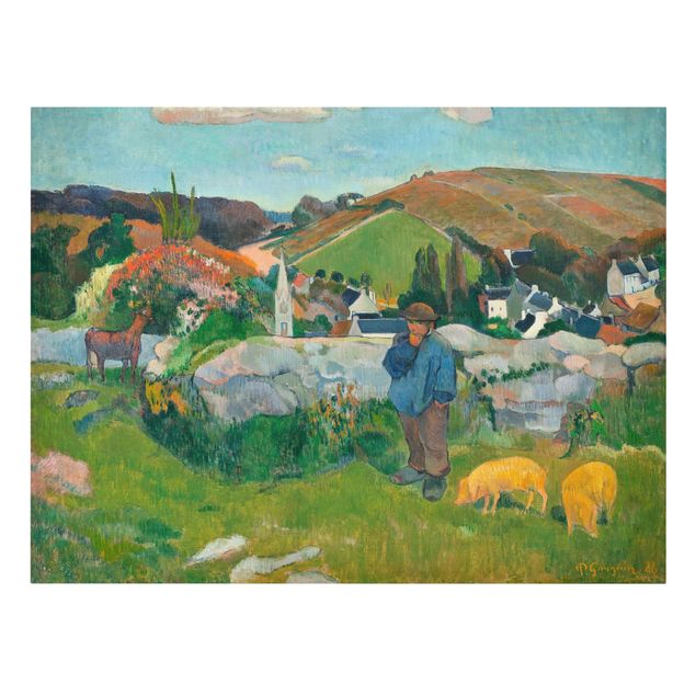 Tableaux moderne Paul Gauguin - Le bouvier
