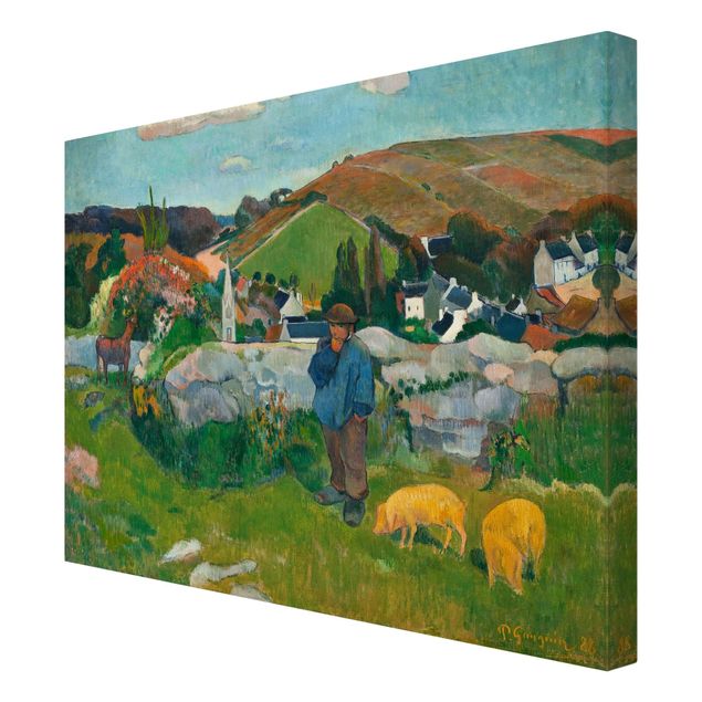 Tableau deco nature Paul Gauguin - Le bouvier