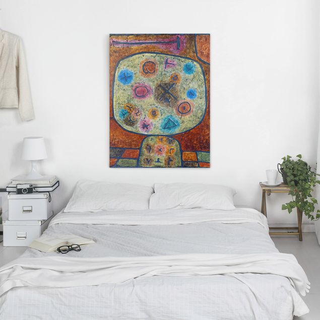 Tableaux moderne Paul Klee - Fleurs dans la pierre