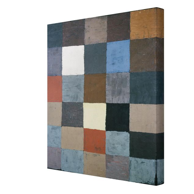 Tableaux Paul Klee Paul Klee - Tableau des couleurs (sur gris)