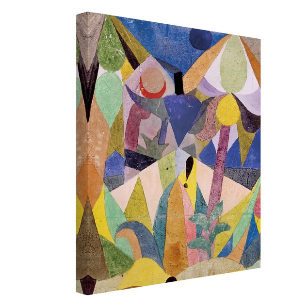 Tableaux moderne Paul Klee - Paysage tropical doux