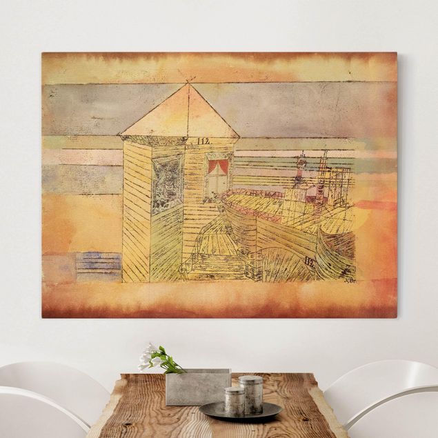 Déco mur cuisine Paul Klee - Merveilleux atterrissage, ou "112 !
