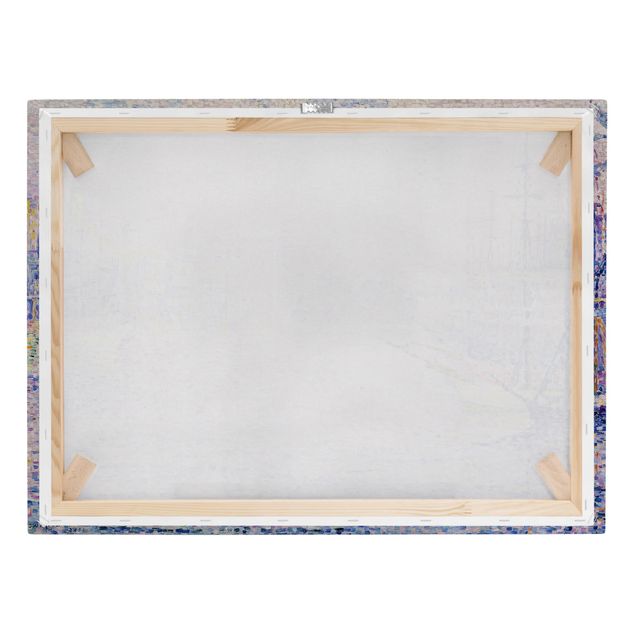Reproduction tableau sur toile Paul Signac - Le port de Marseille, brume matinale