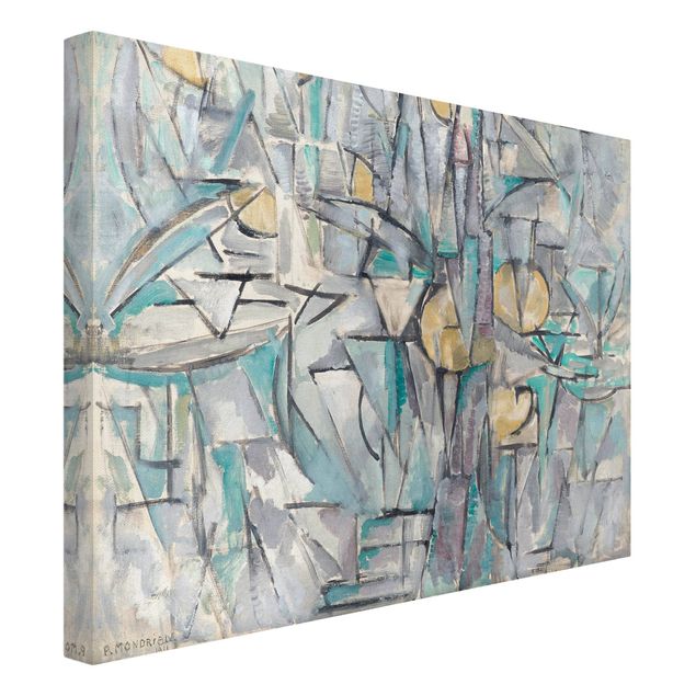 Tableaux modernes Piet Mondrian - Composition X