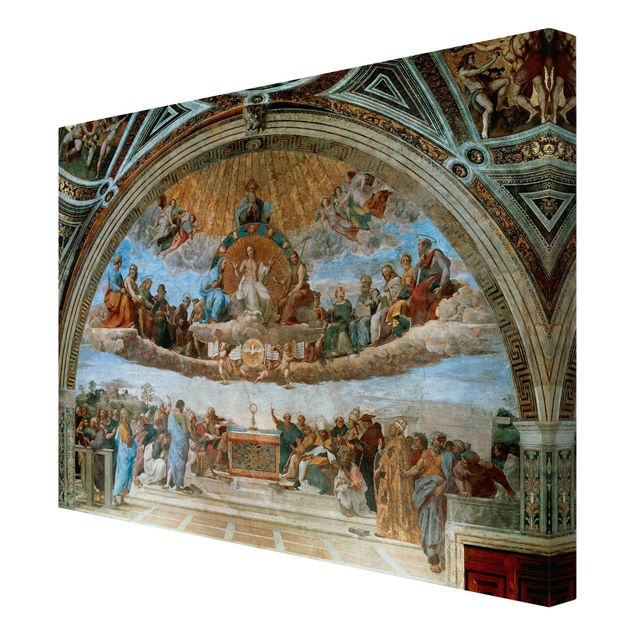 Reproduction tableau sur toile Raffael - Disputation du Saint Sacrement