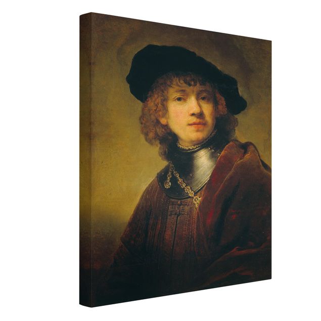 Toile chien Rembrandt van Rijn - Autoportrait
