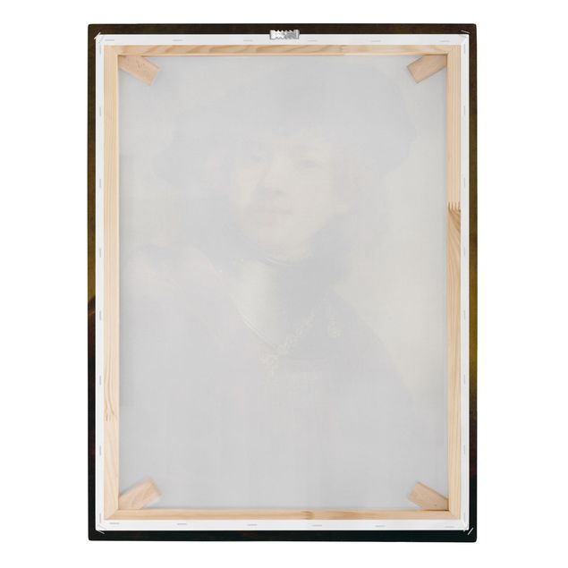 Tableau reproduction Rembrandt van Rijn - Autoportrait