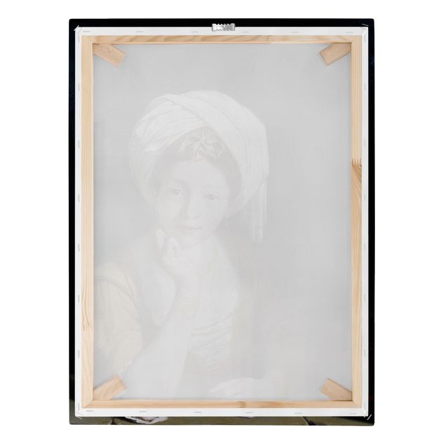 Impressions sur toile Robert Home - Portrait d'une femme en sibylle cuméenne