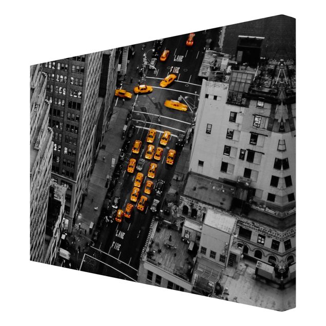 Tableau moderne Lumières de taxi à Manhattan