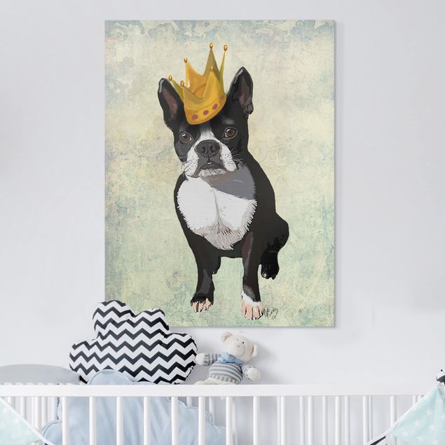 Tableau avec chien Portrait d'animal - Roi des Terriers
