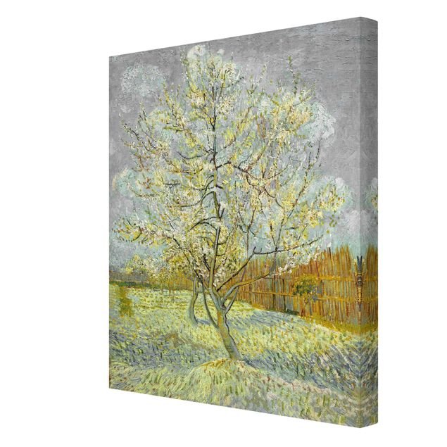 Tableau en pointillisme Vincent van Gogh - Pêcher en fleur