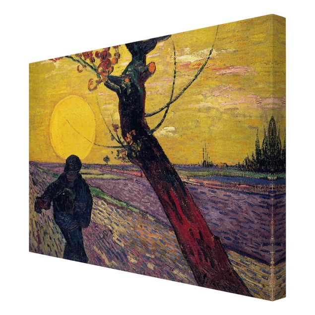 Tableaux modernes Vincent Van Gogh - Semeur avec soleil couchant