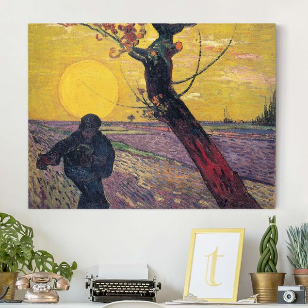 Décorations cuisine Vincent Van Gogh - Semeur avec soleil couchant