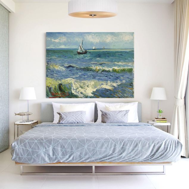 Décoration artistique Vincent Van Gogh - Paysage marin près des Saintes-Maries-De-La-Mer