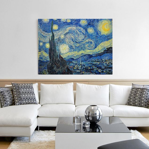 Tableaux Impressionnisme Vincent Van Gogh - La nuit étoilée