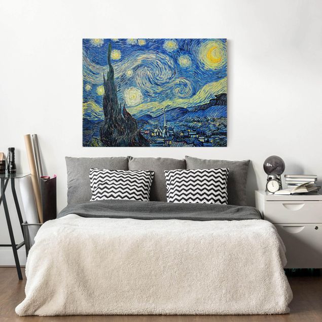 Tableaux Artistiques Vincent Van Gogh - La nuit étoilée