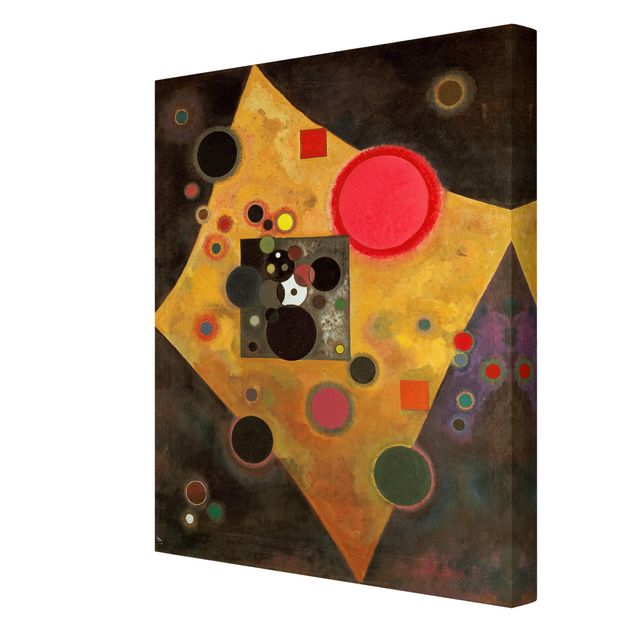 Tableaux reproduction Wassily Kandinsky - Accent en rose