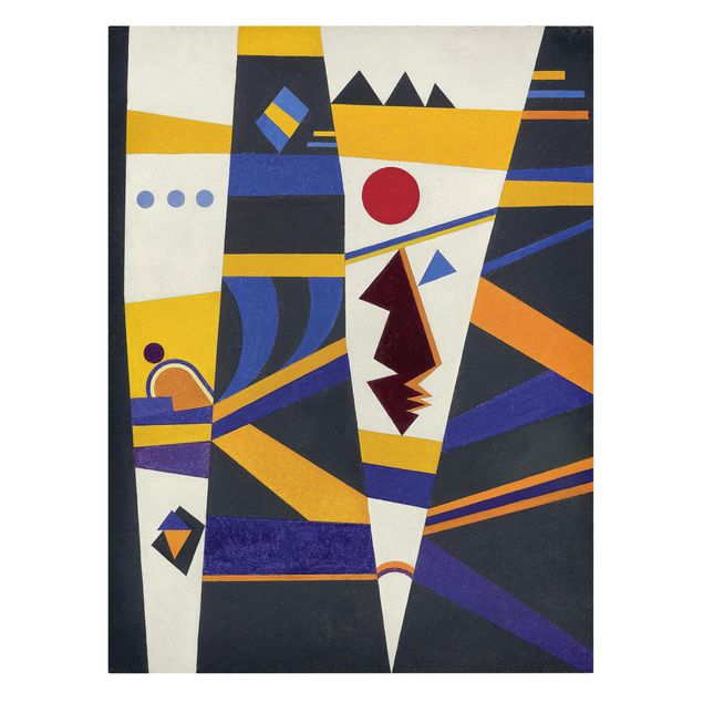 Tableau abstrait Wassily Kandinsky - Reliure