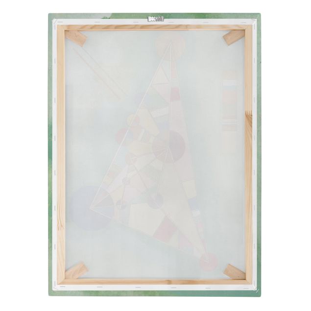 Kandinsky tableau Wassily Kandinsky - Variété dans le triangle