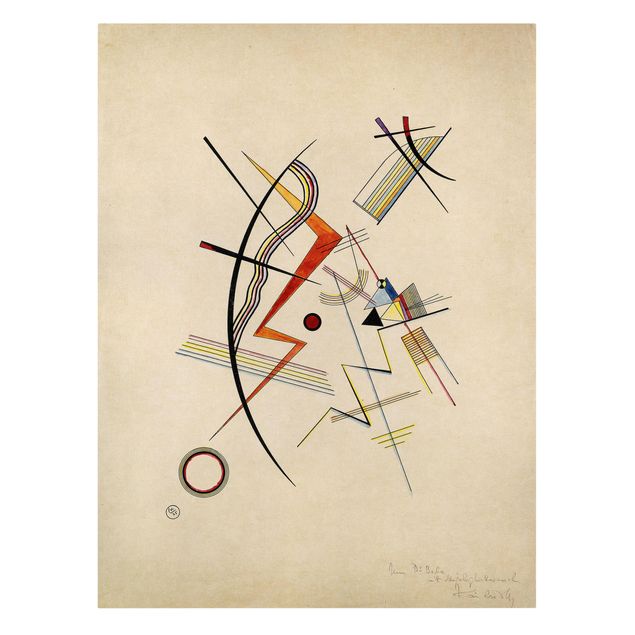 Tableau abstrait Wassily Kandinsky - Don annuel à la Société Kandinsky