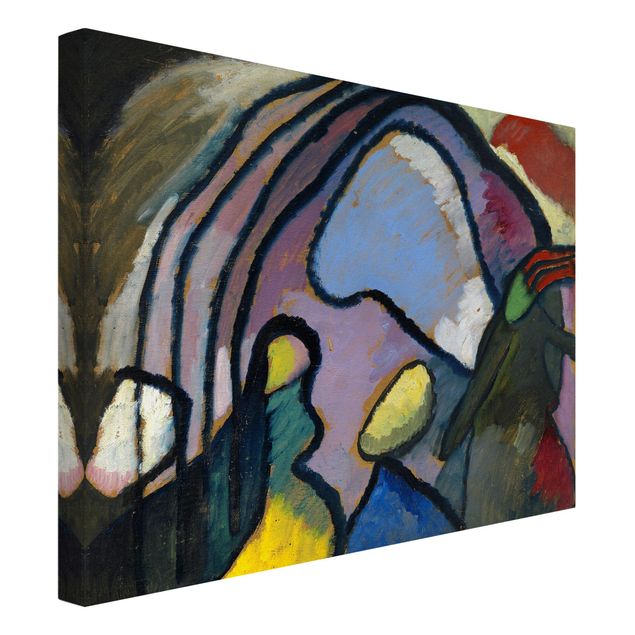Tableaux modernes Wassily Kandinsky - Étude pour l'improvisation 10