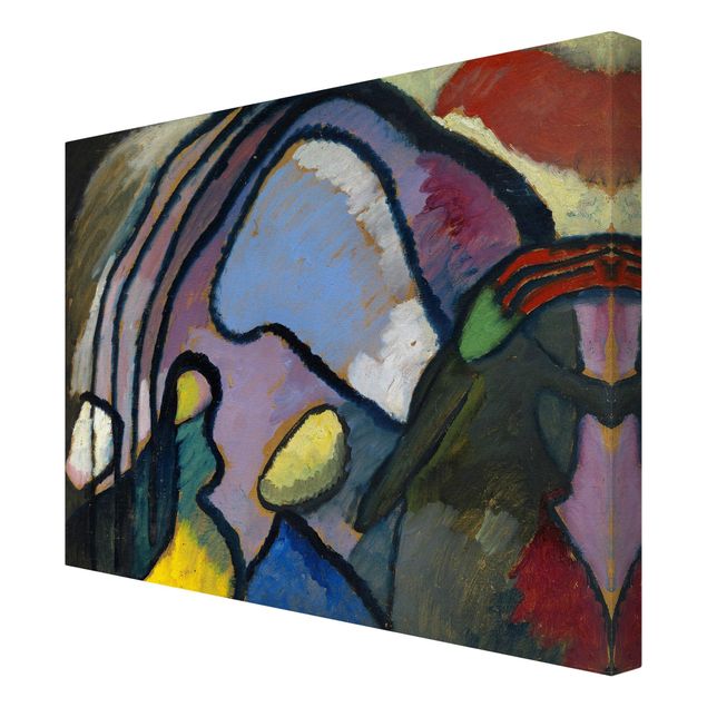 Tableau reproduction Wassily Kandinsky - Étude pour l'improvisation 10