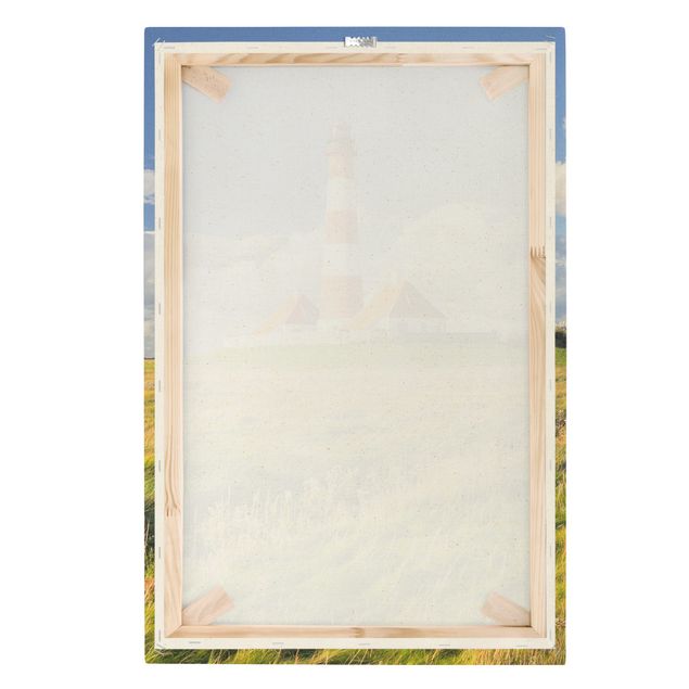 Toile paysage Phare Dans Le Schleswig-Holstein