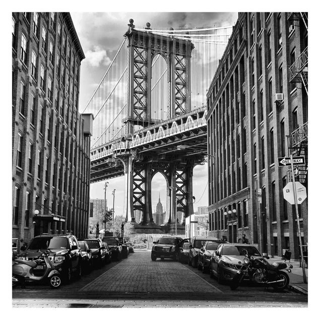 Papier peint panoramique Pont de Manhattan en Amérique