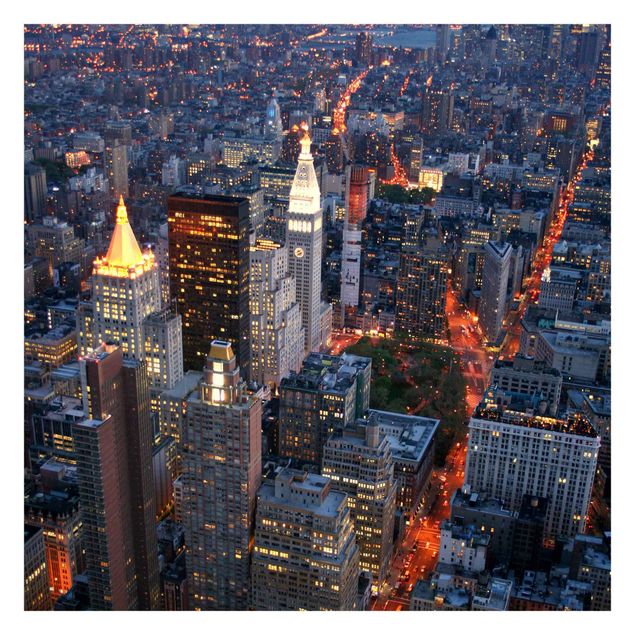 Papier peint panoramique Lumières de Manhattan