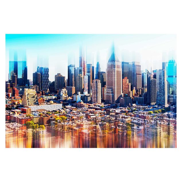 papier peint xxl Manhattan Skyline Urban Stretch