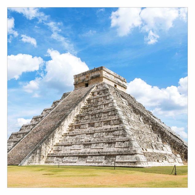 Papier peint panoramique Temple Maya