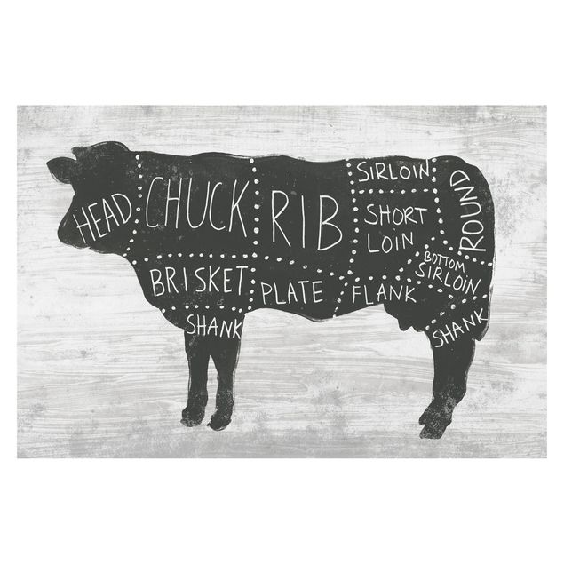 Papier peint - Butcher Board - Beef