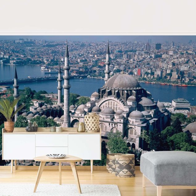 Papier peint bouddha Mosquée Istanbul