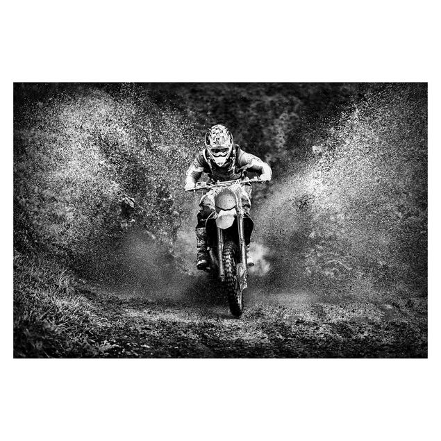 Papier peint - Motocross In The Mud