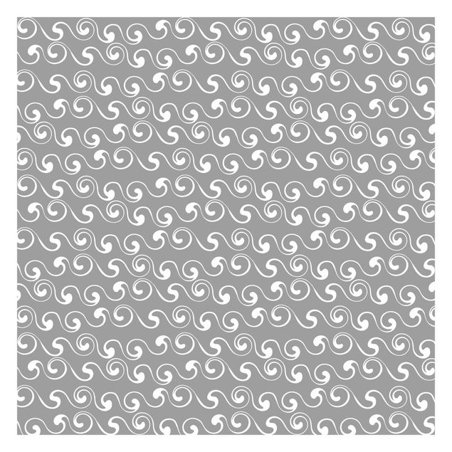 Papier peint - Natural Pattern Waves In Front Of Gray