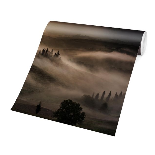 papier peint xxl Vagues de brouillard