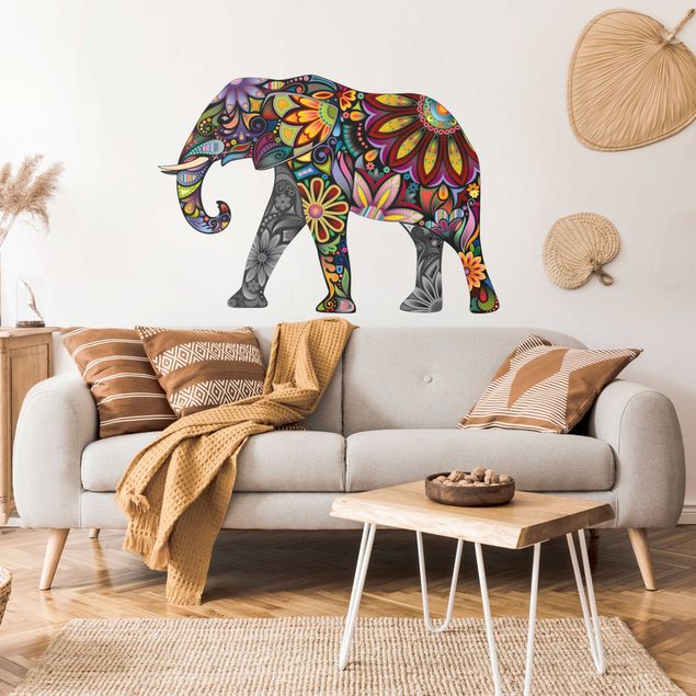 Stickers muraux elephant No.651 Motif d'éléphant