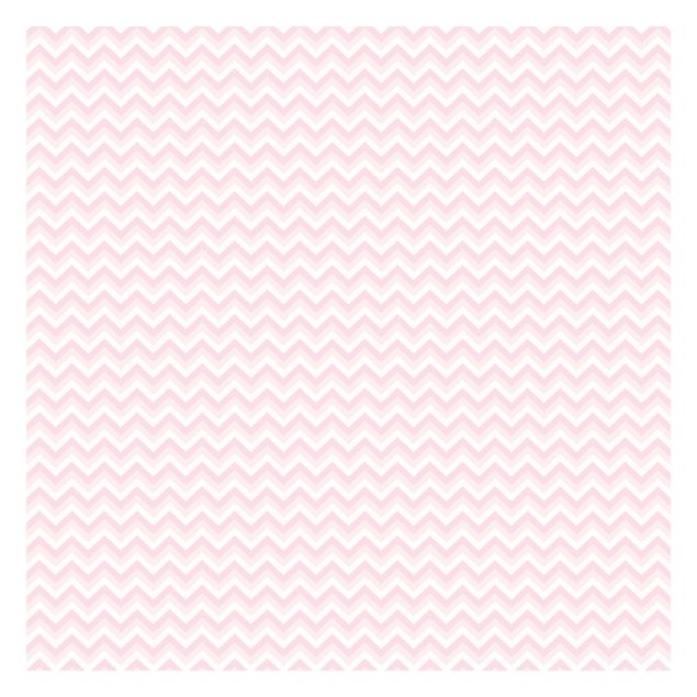 Papier peint - No.YK37 Zigzag Pattern Light Pink