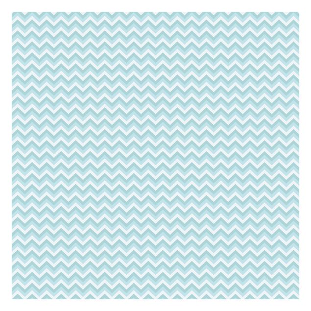 Papier peint - No.YK39 Zigzag Pattern Blue