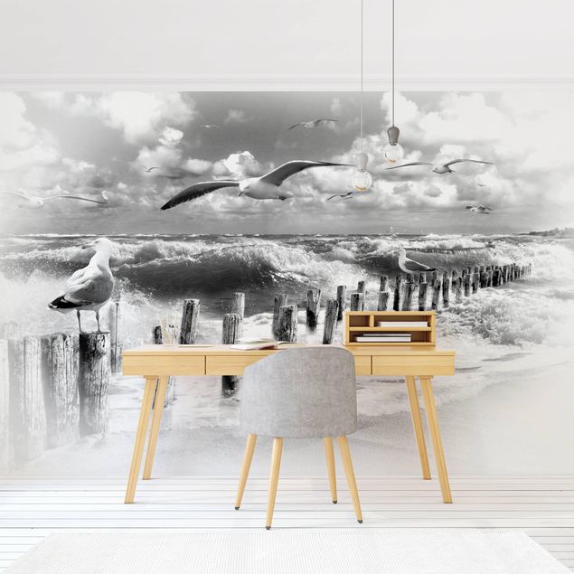 Papier peint panoramique bord de mer No.YK3 Absolument Sylt II
