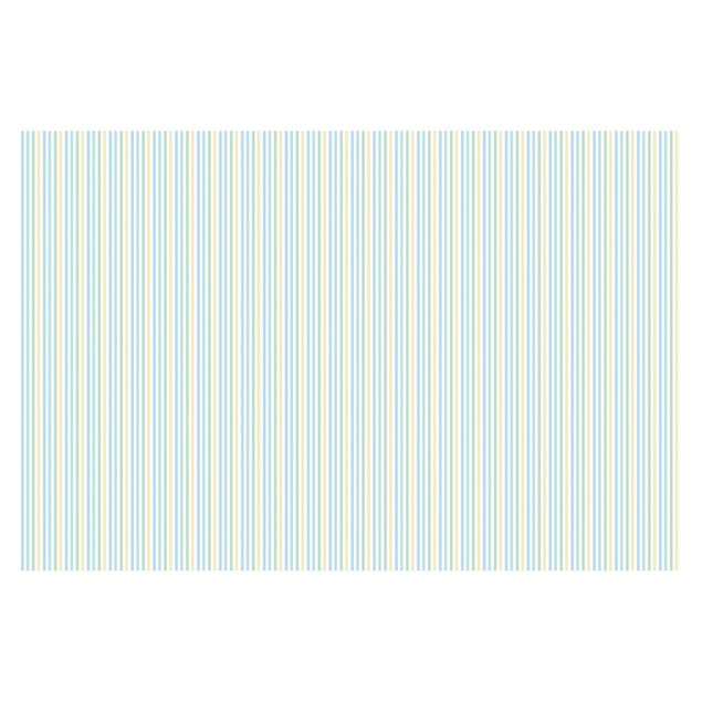 Papier peint - No.YK49 Stripes Blue-Green