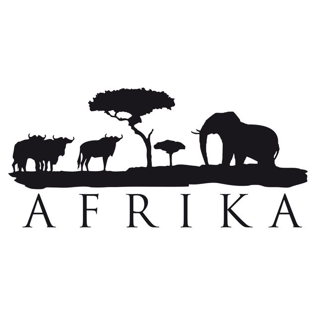 Sticker mural africain No.BR168 africa