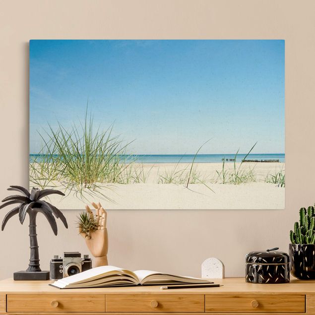 Tableaux sur toile avec dunes Côte de la mer Baltique