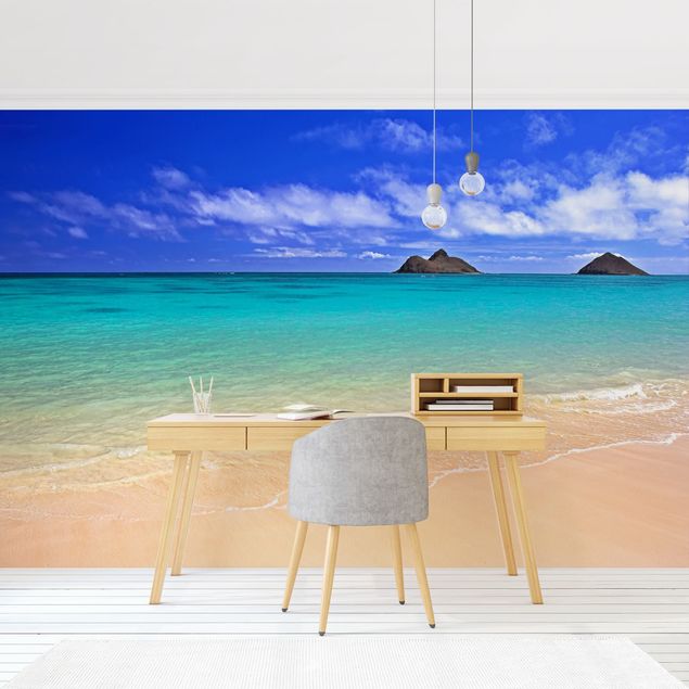 Papier peint panoramique mer Paradise Beach