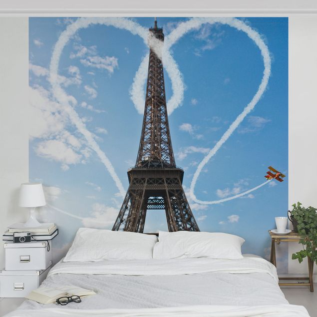 Papier peint moderne Paris - Ville de l'amour