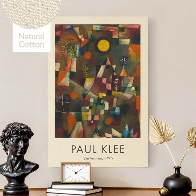 Tableaux Artistiques Paul Klee - La pleine lune - Édition musée