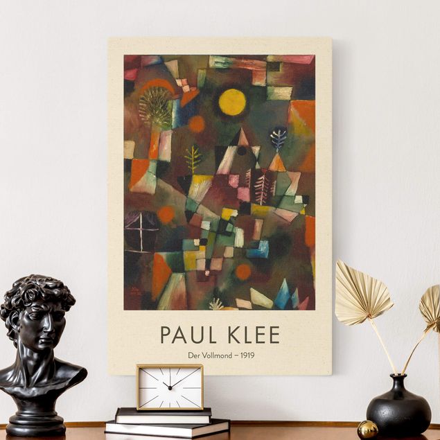 Tableaux modernes Paul Klee - La pleine lune - Édition musée